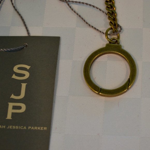 Sarah Jessica Parker Burnished Gold-tone Key Chain - Picture 2 of 7